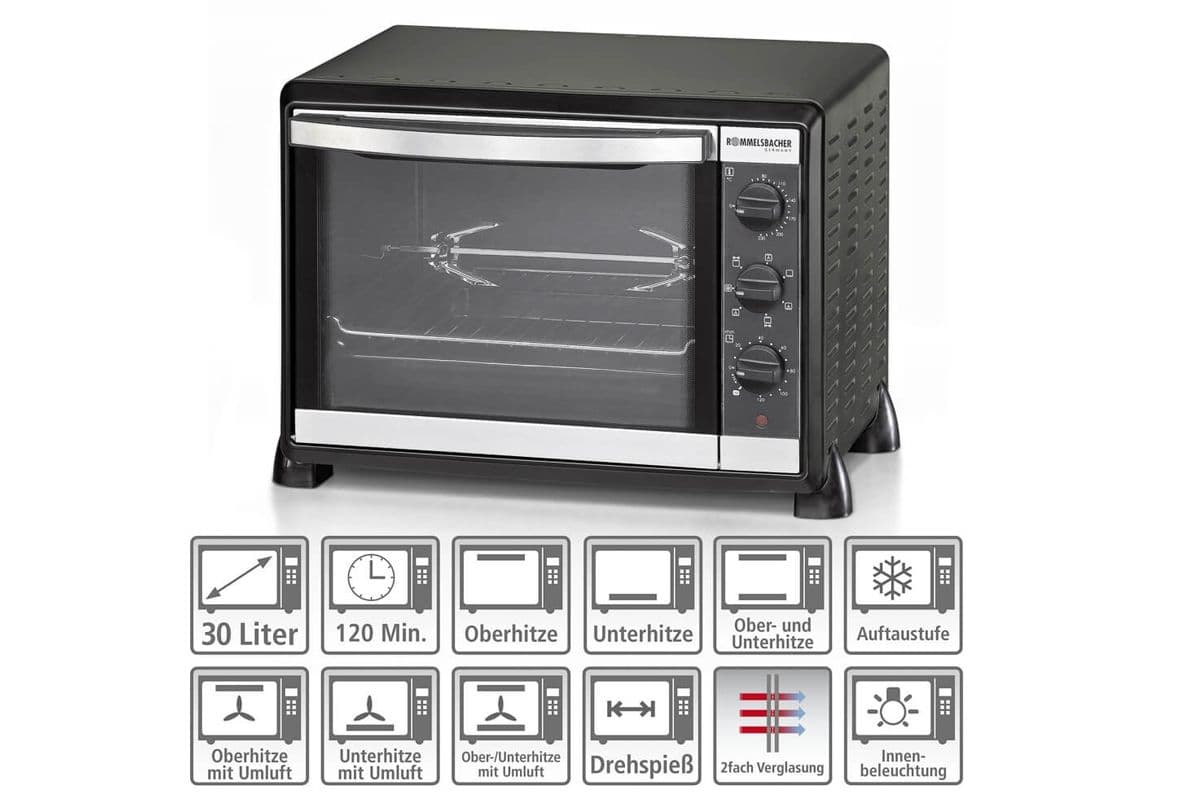 Печь конвекционная Rommelsbacher BG 1550