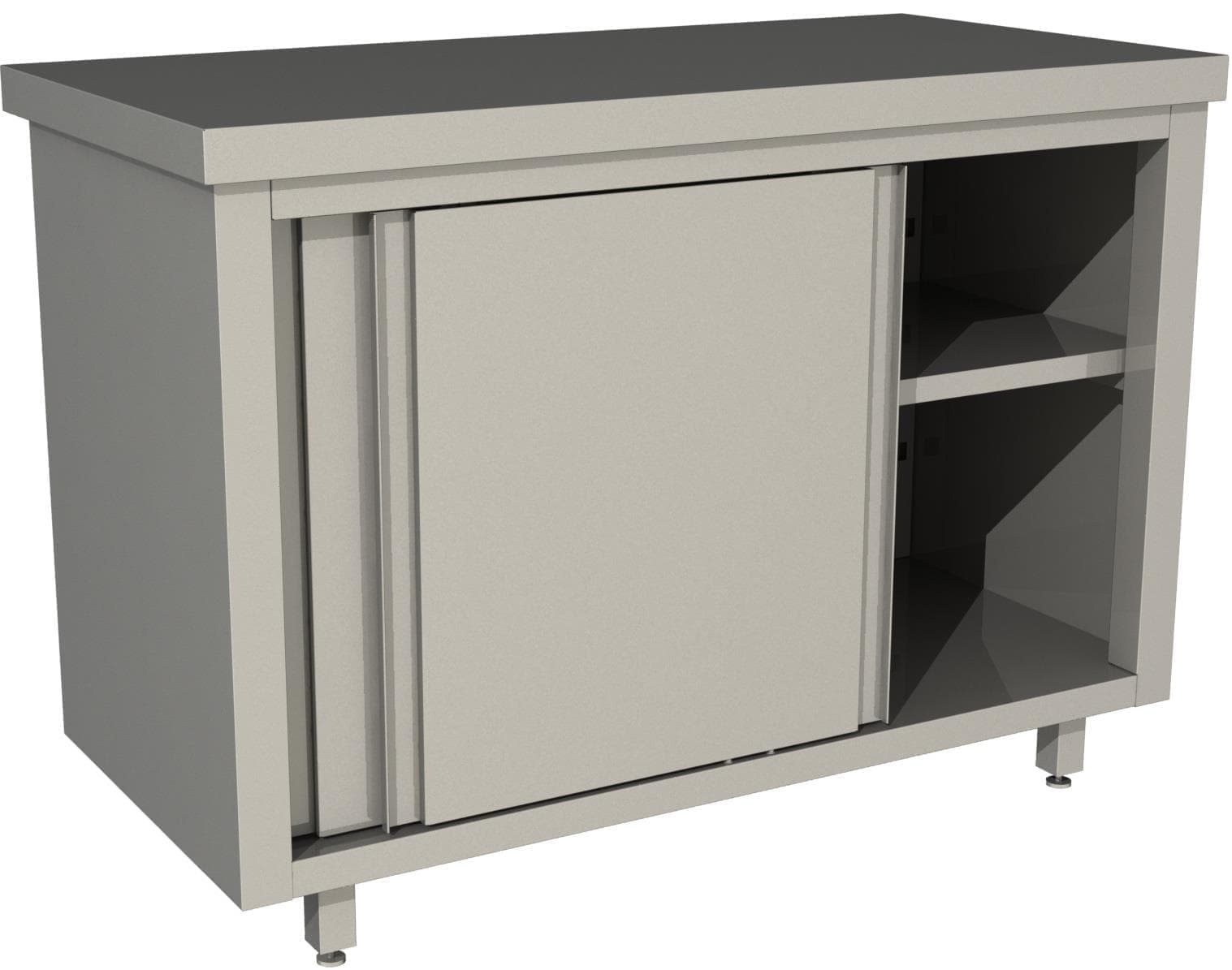 Стол производственный закрытый купе без борта Restoinox СПЗК-8/7