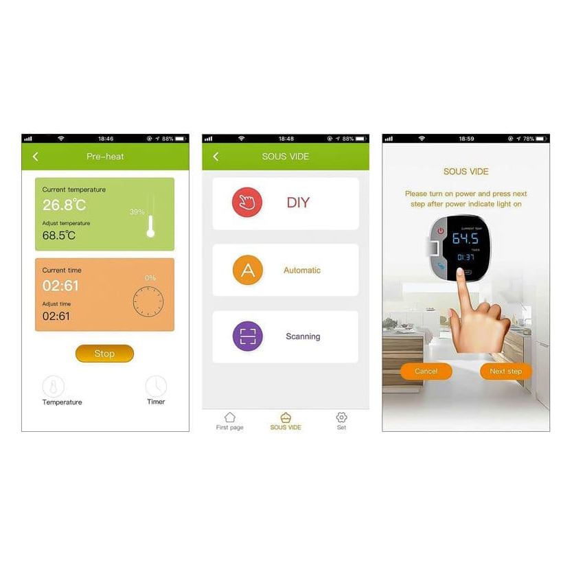 Ротационный кипятильник Sous Vide Profi Cook PC-SV 1159