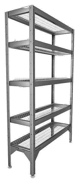 Стеллаж для тарелок Hessen СТ-1,6*8/5 (оц)