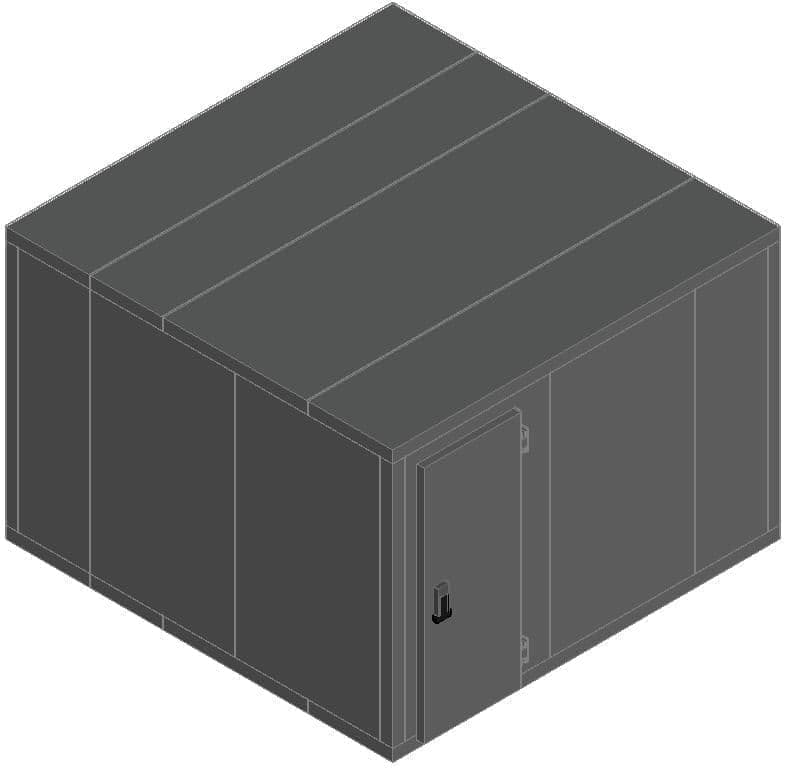 Камера холодильная Polair КХН-18,36 (3200х3200х2240) 100 мм