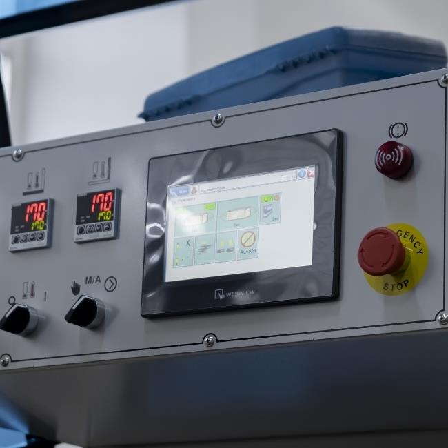 Автоматический нож для запайки Hualian Machinery BSF-5640LG (Customization H 120)