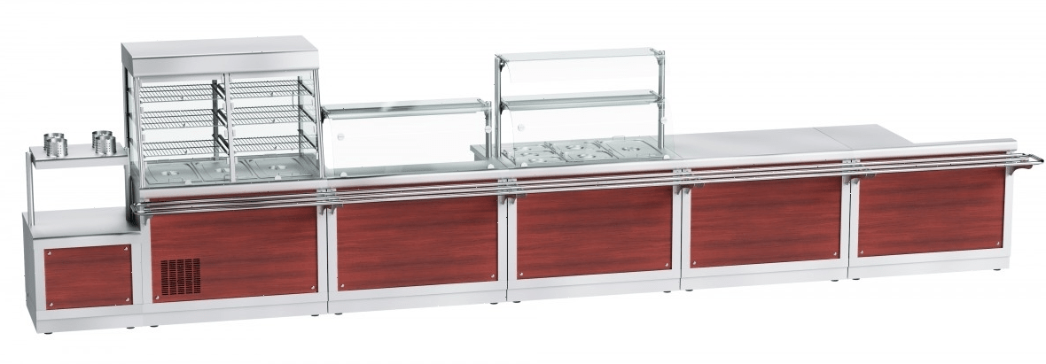 Прилавок для горячих напитков Abat ПГН-70Х-01 (21000001916)