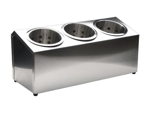 Емкость для столовых приборов 3 стакана нерж. Resto (Китай) | 532