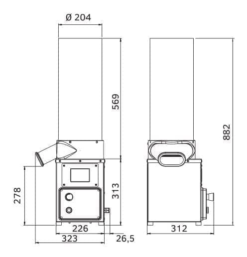 Машина для измельчения хлеба Rollmatic MAC100
