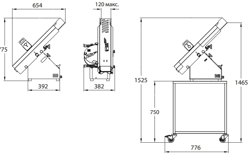 Хлеборезка JAC Zip 450
