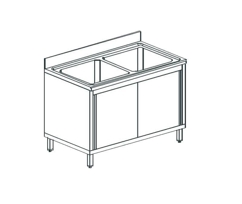 Ванна моечная Apach Chef Line L2S157-65SD