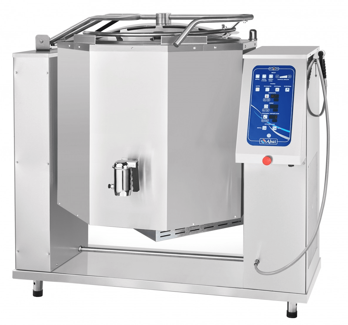 Котел пищеварочный Abat КПЭМ-250-ОМ2 со сливным краном (11000018929)