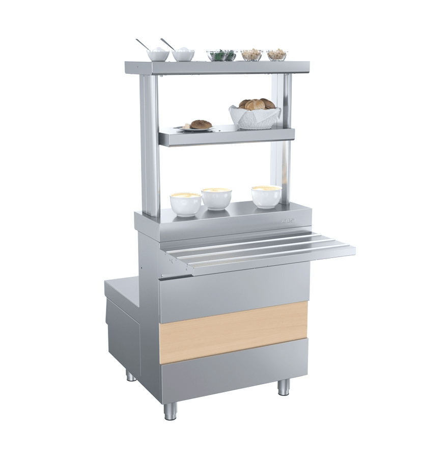 Мармит для первых блюд Atesy Ривьера М1-1.700-02-О без полок