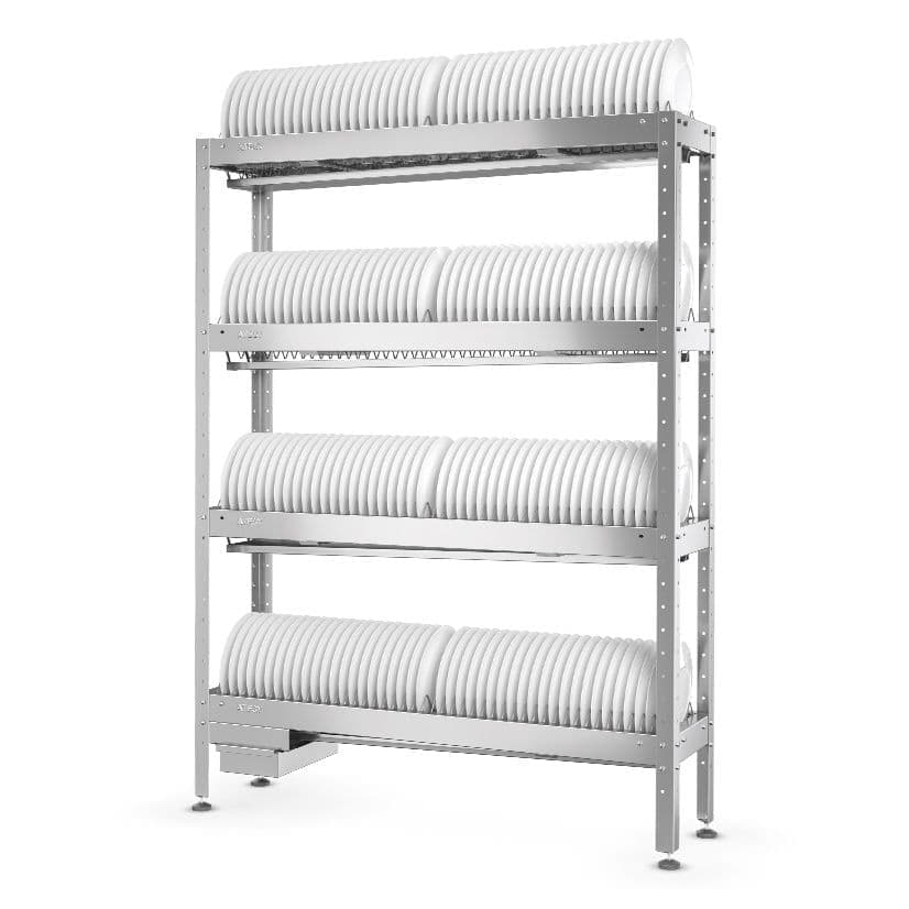 Стеллаж кухонный для тарелок Atesy СКТ-С-1200-02-Н (СКТ-1/1200)