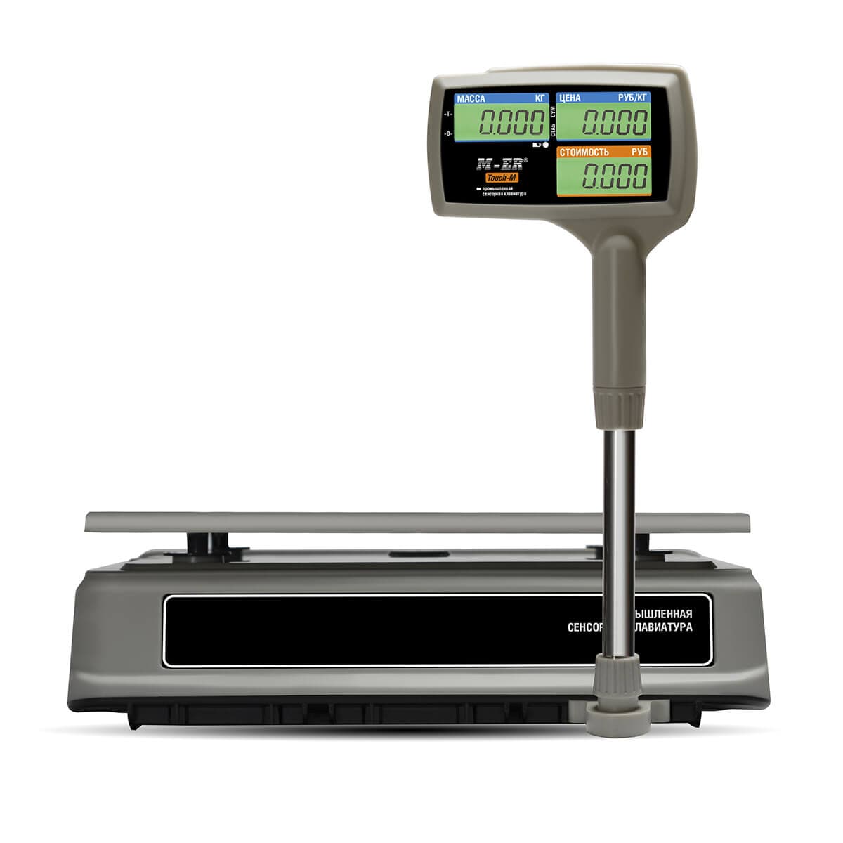 Весы торговые настольные M-ER 328 ACPX-6.1 "TOUCH-M" LCD RS232 и USB