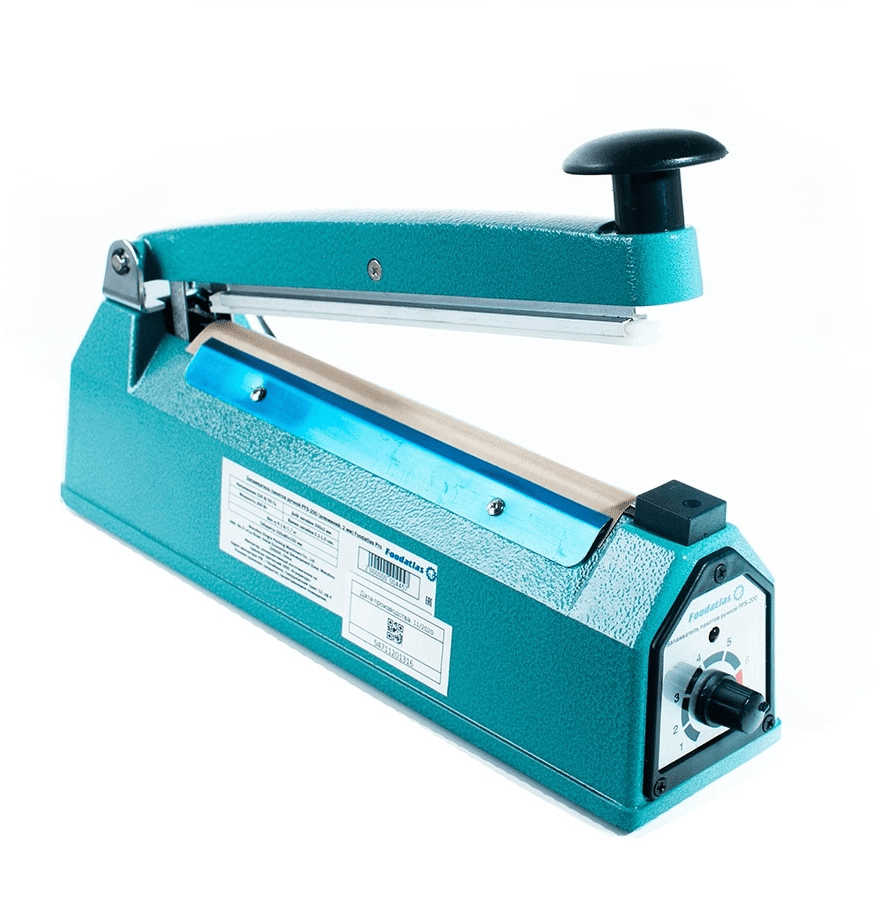Запаиватель пакетов ручной Foodatlas PFS-200 (алюм, 8 мм) Pro