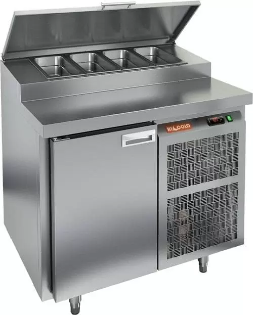 Стол холодильный (для пиццы) Hicold PZ2_1/GN