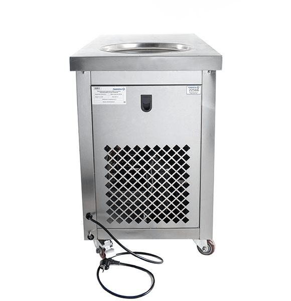 Фризер для жареного мороженого Foodatlas KCB-1Y (световой короб, стол для топпингов)