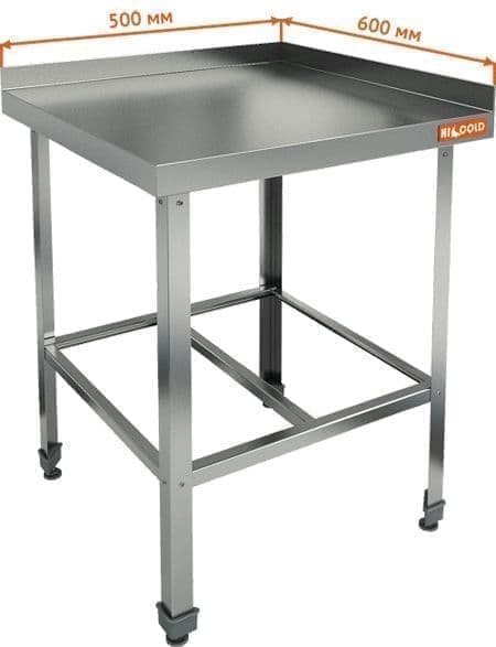 Стол производственный угловой Hicold НБМСУН-6/5Б