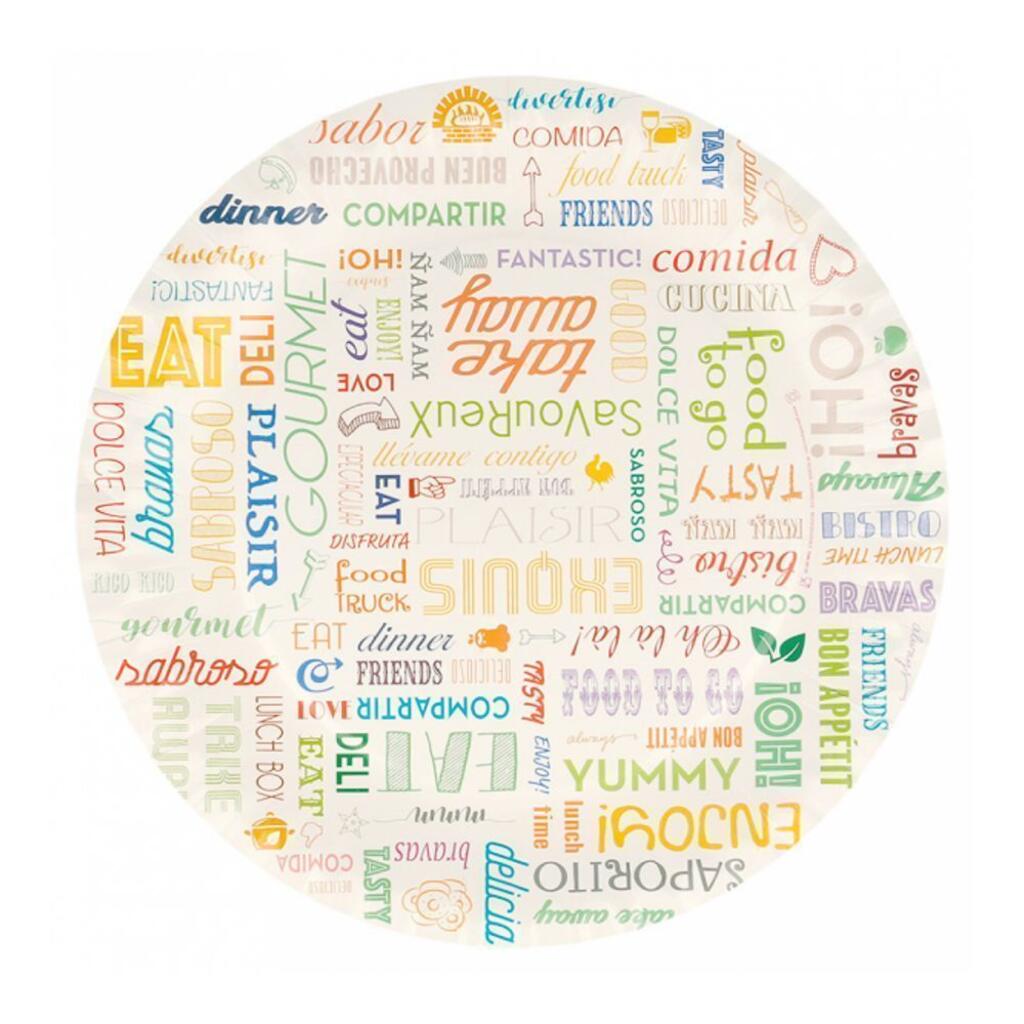 Тарелка Parole 29 см, 100 шт, картон Garcia De Pou | 221.97