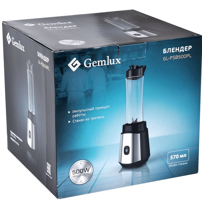 Блендер барный Gemlux GL-PSB500PL