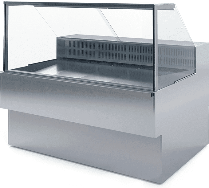 Витрина холодильная Марихолодмаш Илеть Cube ВХС-1,2 (cтатика)