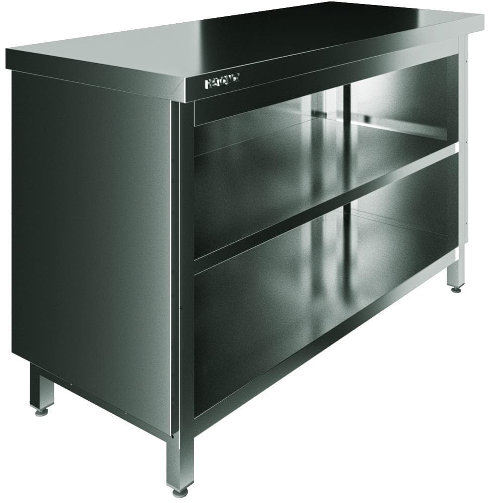 Стол производственный закрытый без дверей Restoinox СП3-14/7