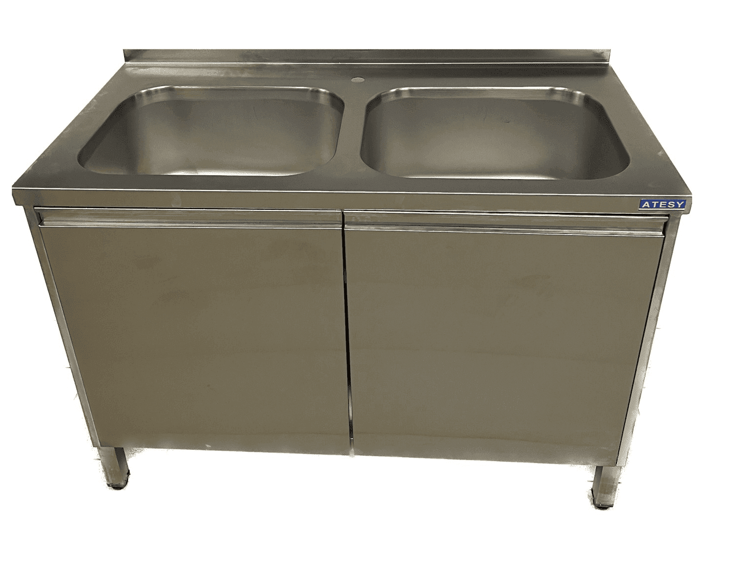 Стол с моечной ванной Atesy СТМ-С-2-1500.600-Р-О
