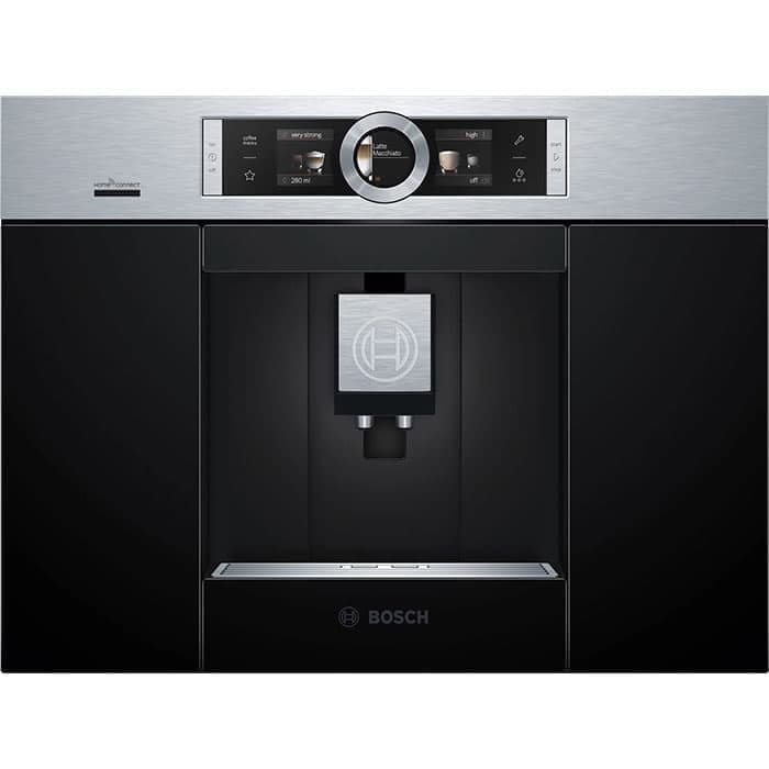 Кофемашина автоматическая Bosch CTL636ES6 Black/Silver встраиваемая
