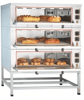 Подовая печь Abat ЭШП-3-01КП (320 °C) нерж. камера (21000801148)