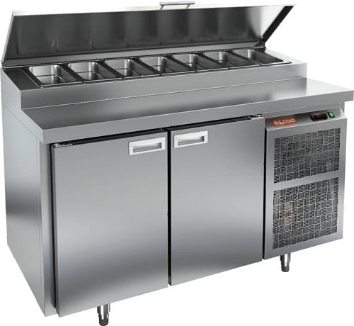 Стол холодильный (для пиццы) Hicold PZ1-11/GN (7xGN1/3)