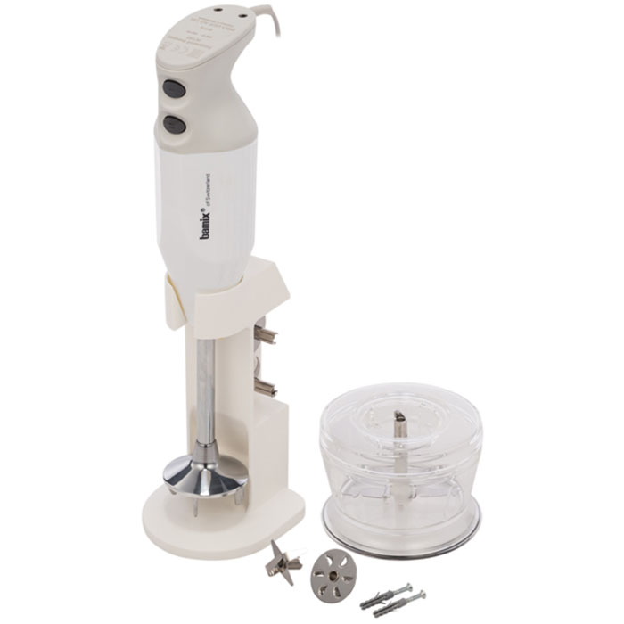 Погружной блендер Bamix M180 Deluxe Light grey