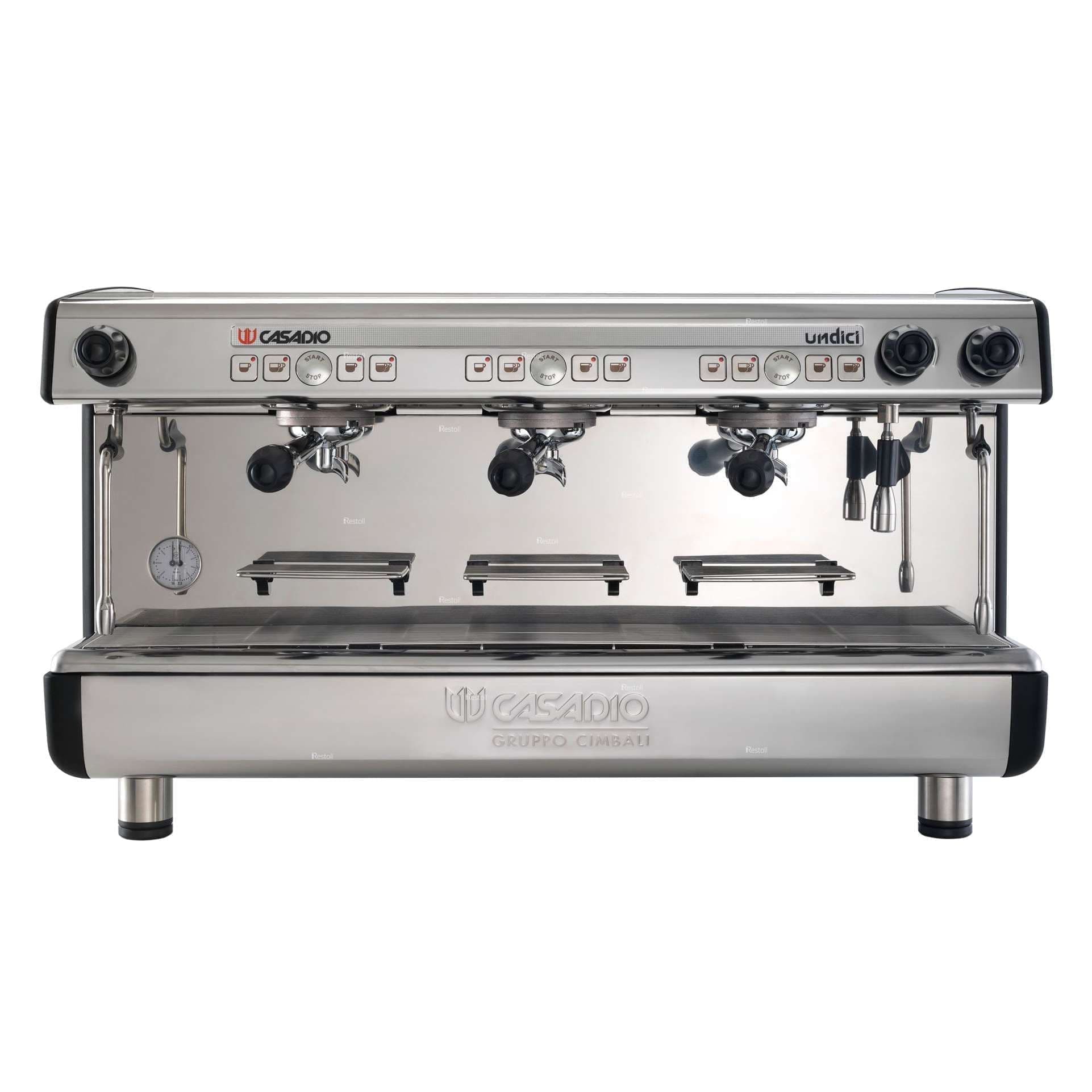 Кофемашина рожковая Casadio Undici A3 высокие группы, черная