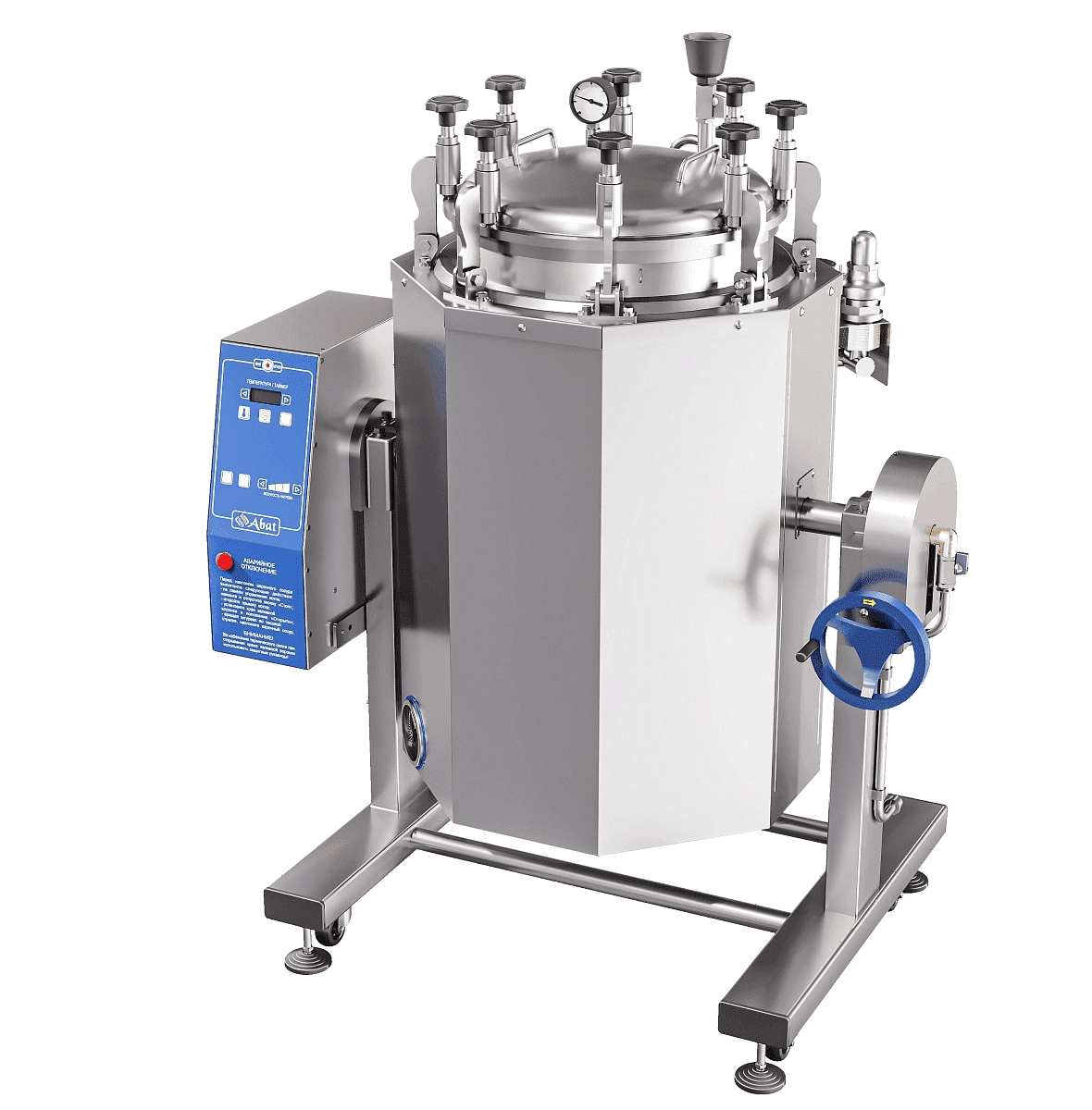 Котел пищеварочный Abat КПЭМ-60А (автоклав) (11000006662)