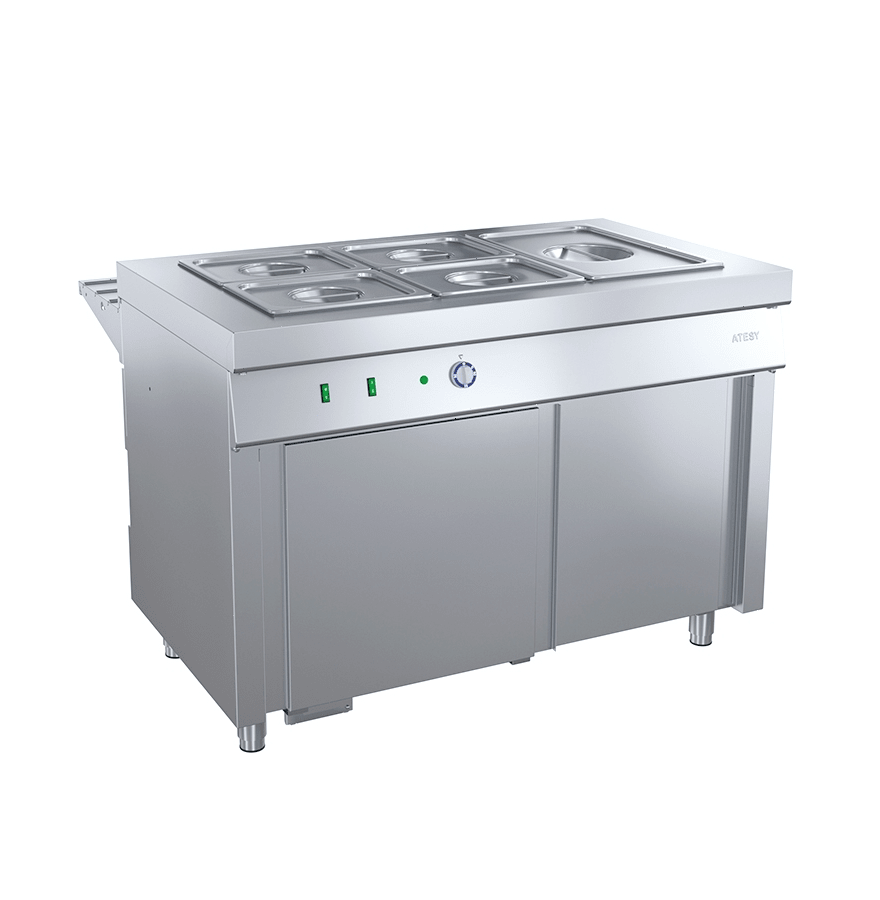 Мармит для вторых блюд Atesy Ривьера М2-1200-02-ПО без полок