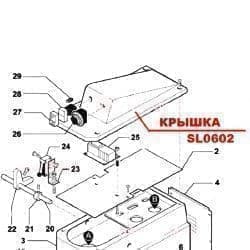 Крышка IP20 Fimar, SL0602