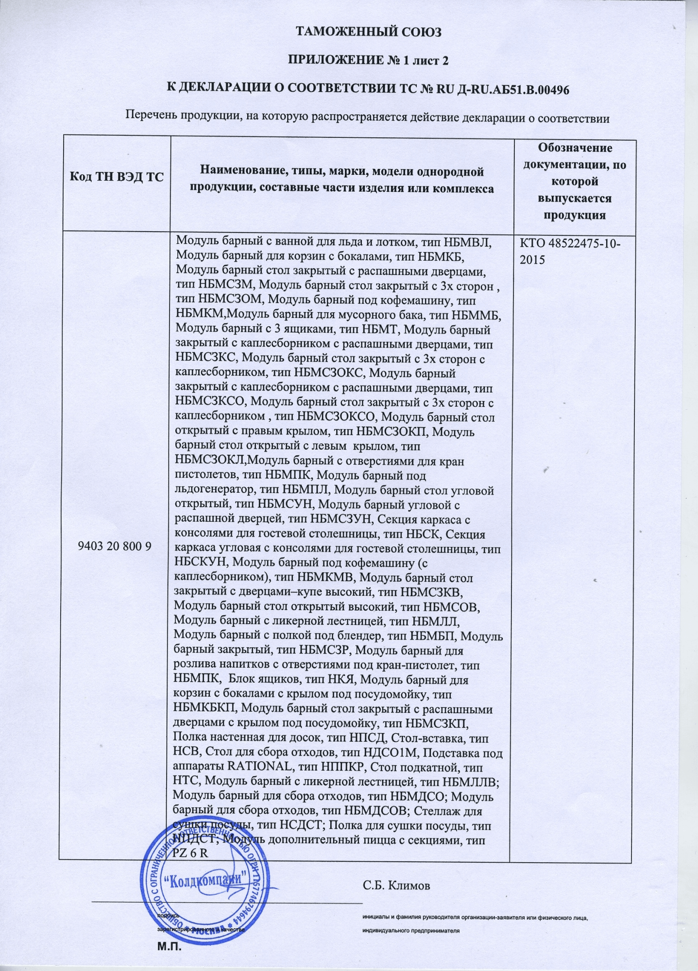 Ванна моечная Hicold НСО1М-7/7Б