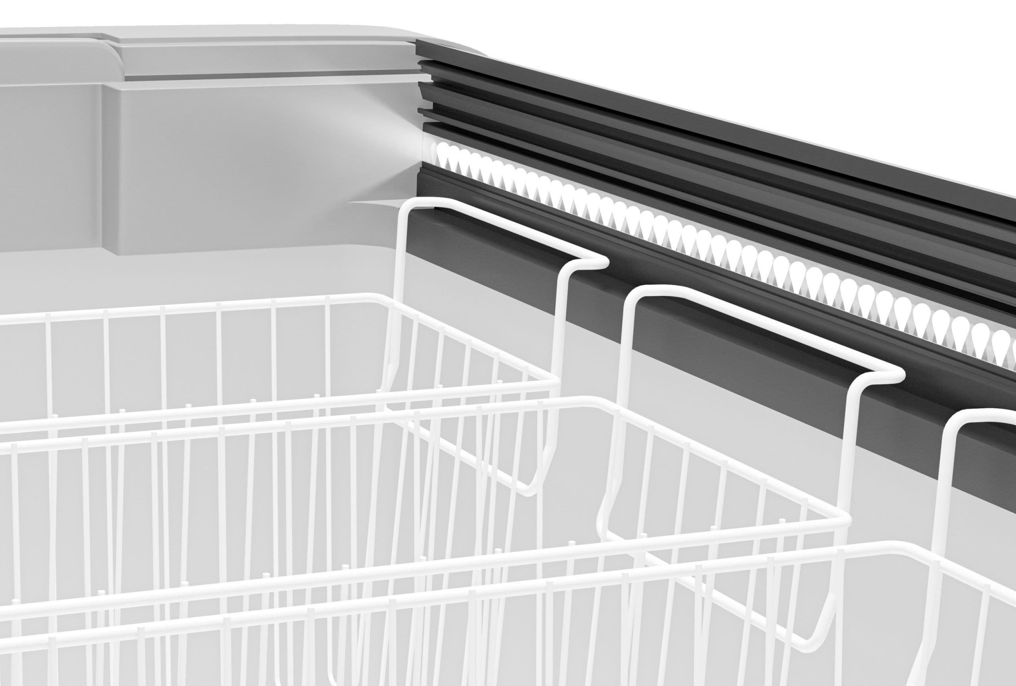 Ларь морозильный Frostor GELLAR FG 600 C красный